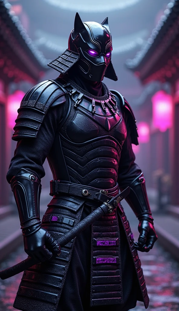(extremely detailed 8k wallpaper),a medium shot photo of a fearful necromancer, intricate, high detail, dramatic A very detailed photo of a cold cyberpunk futuristic mob ninja with SCFI body armor, tk_char, award-winning imagery, realistic, female, full body, 16k
