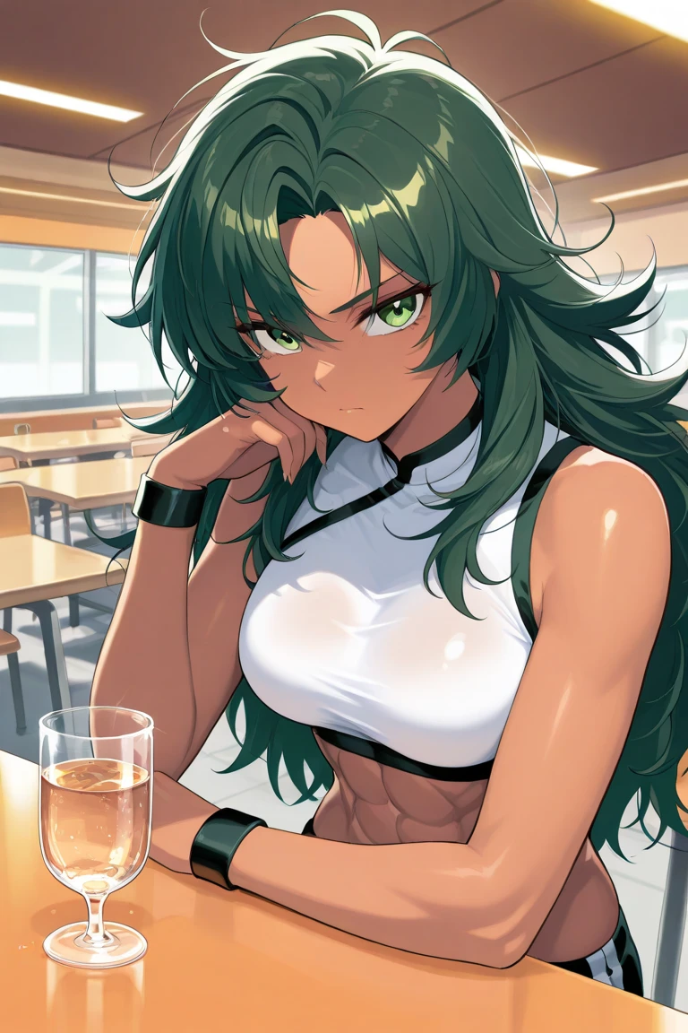 sailor neptune sem roupas Menina sedutora de joelhos tomando banho
