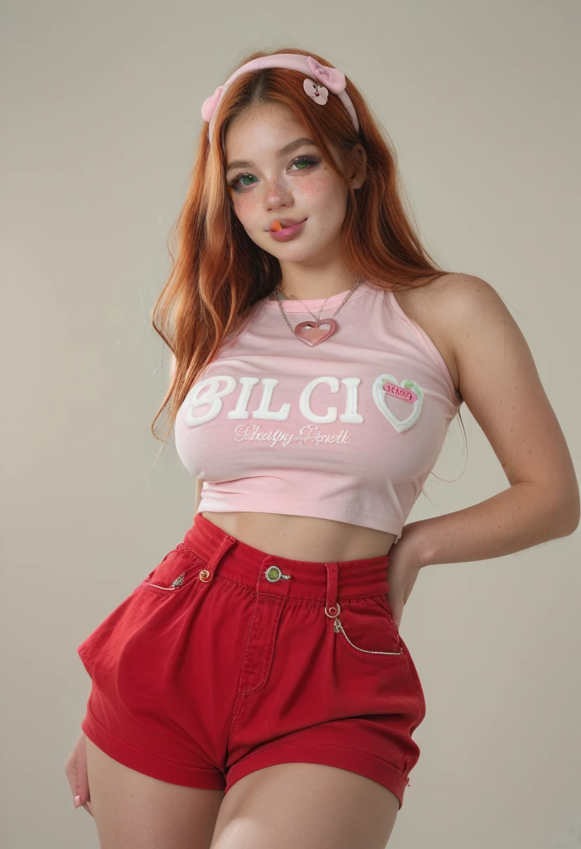 Beauty, cute outfit, cute outfit, balloon, cute, amusement park scene, rich color matching, blind box style, toy model, highly detailed, ultra high definition, 8K UHD ,pink long hair, blonde short hair midshot, centered image, ultra detail, extremely face detail, extremely eye detail, , skinny girl, skinny body, cute pose , crop top, crop shirt, t shirt, skirt, pants, --v 6