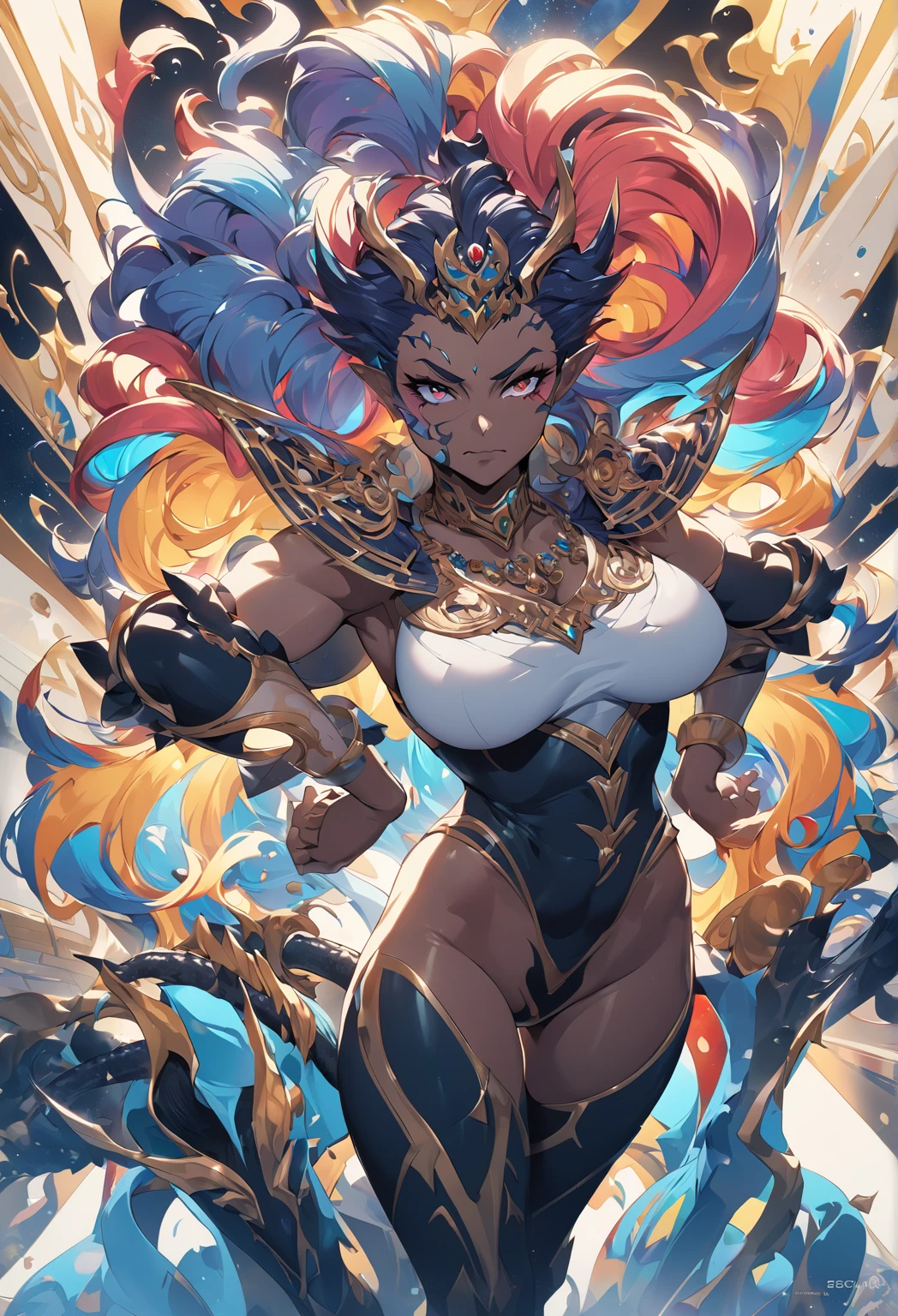 Create ultra-detailed, best quality, High resolution masterpiece,Depicting a shadow elemental and a non-humanoid figure oozing with perfect shades of blue energy, High quality shadows, lifelike,