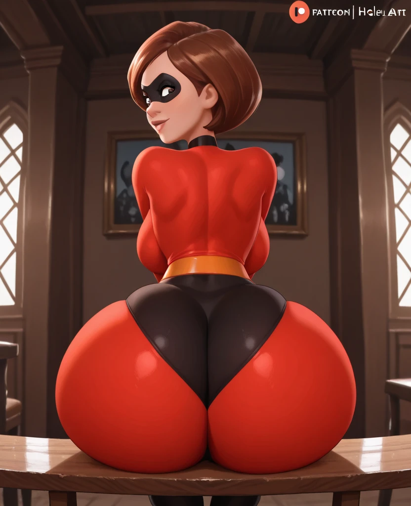 (Melhor qualidade,high resolution),olhos e rosto detalhados,beleza estonteante,dynamic pose,strong and confident expression,Shiny Tight Latex Supersuit,cores marcantes,Amazing curves and body shape,seios grandes e voluptuosos,magnificent thick thighs and hips,impressive booty,pelos pubianos naturais e bonitos,camelo gigante acentuando sua feminilidade,erotic and sensual atmosphere,NSFW Aesthetics,Vivid lighting enhancing your allure.