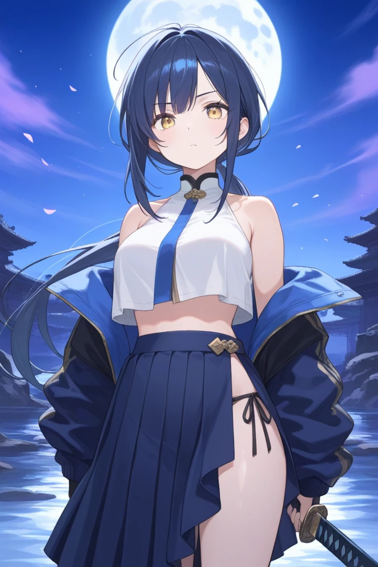 BREAK (masterpiece:1.2), best quality, high resolution, unity 8k wallpaper, (illustration:0.8), (beautiful detailed eyes:1.6), extremely detailed face, perfect lighting, extremely detailed CG, (perfect hands, perfect anatomy),onsen,hot springgs,night,stars,moon,starfall,twin braids, long hair, blue hair, blue eyes
yukata,kimano,bathrobe,belt,naked shoulders,nipples,nipples see through,no bra,witch hat, black hat,panties, wet panties, camel toe, shy face,cleavege,neckline,