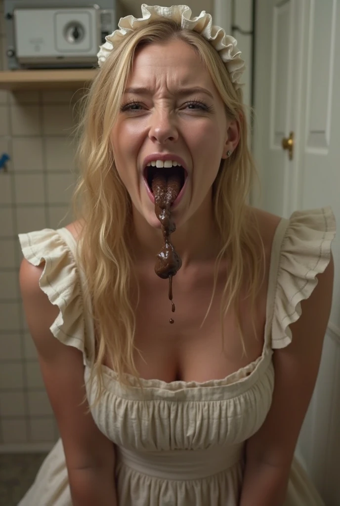 beautiful woman holding a penis, emily rajtkowski, miranda meeks, katey truhn, taken in the late 2010s, rachel wall, alana fletcher, taken in the late 2000s, open mouth, karolina cummings, portrait of maci Holloway, giving a blowjob, cum all over her face, topless, not wearing anything, blowjob, handjob
