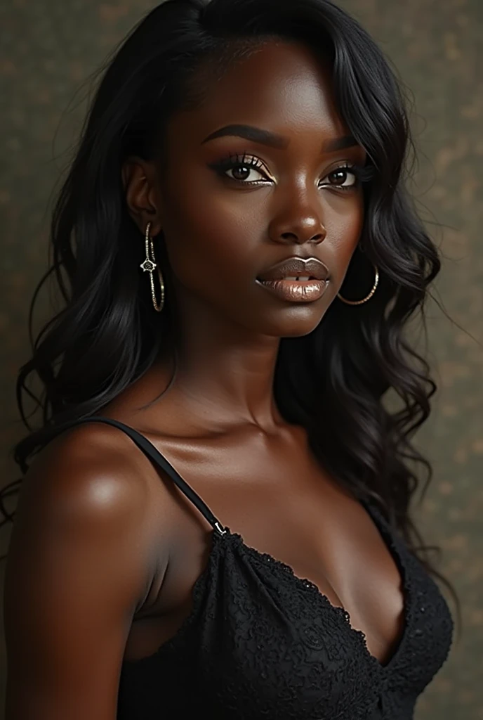 (photorealism:1.2), beautiful woman, ebony, latina, 1, showing her pussy