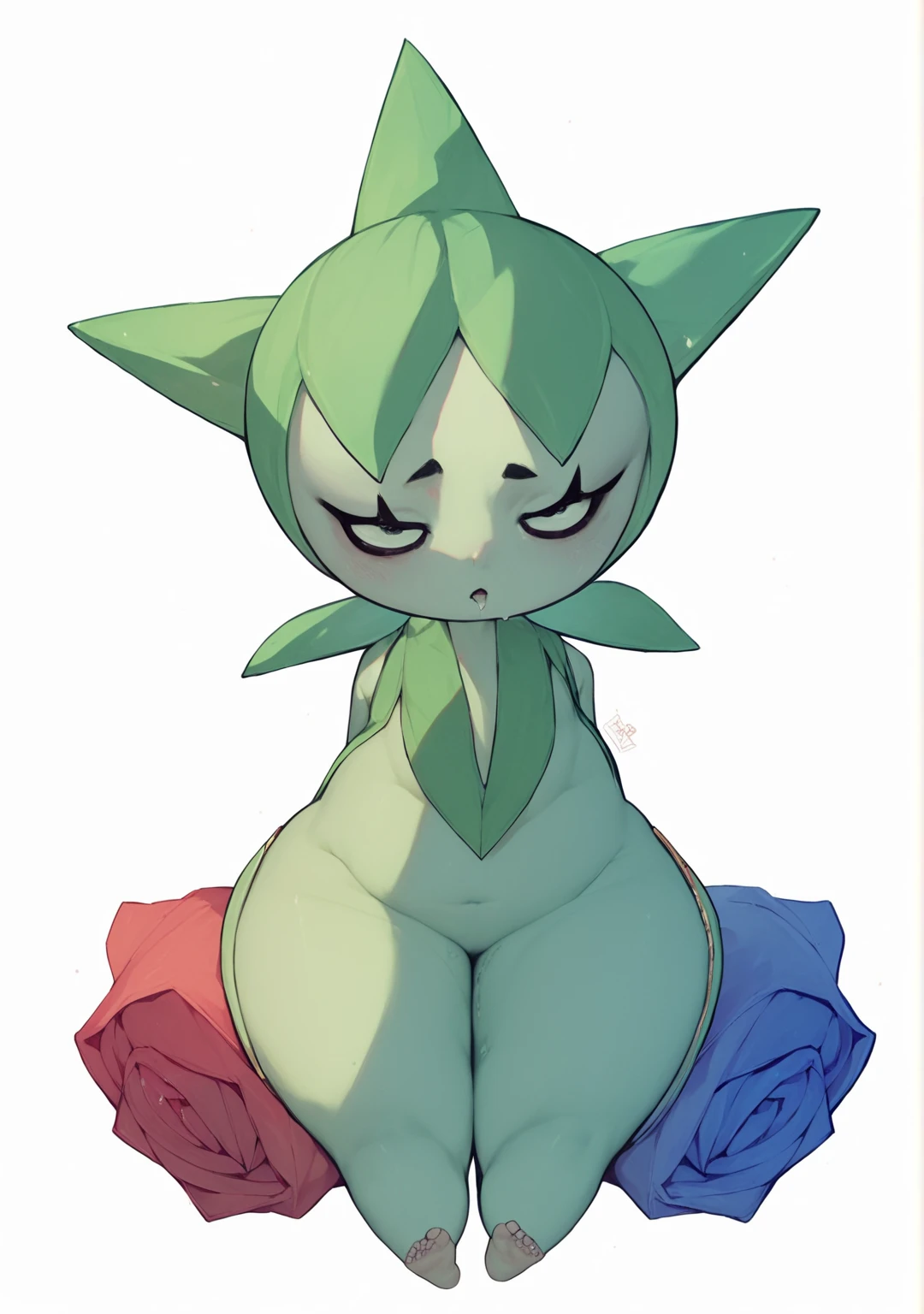 pkmnmallow, 1boy,1girl, solo,green hair, long hair, low twintails, navel,blush,indoor,swept bangs, dark skin, dark-skinned female, green hairband, hair ornament, hair flower, pink flower, masterpiece, expensive quality, very_expensive_solve, big_file size, full color,(completely nude:1.2),pussy,niplles,
(insanely detailed, beautiful detailed face, masterpiece, best quality) cinematic lighting,( kid:1.2),bed room,sunset,(pregnant:0.7),toddler,closed mouth,