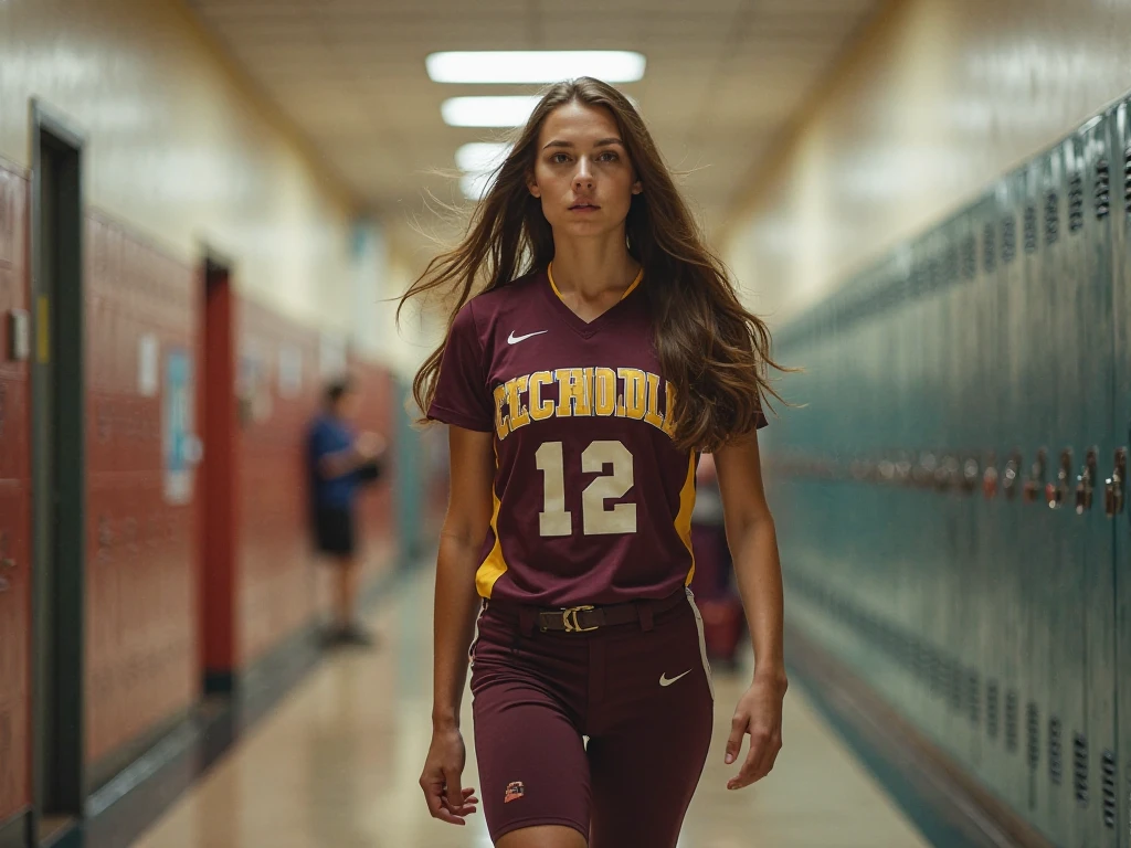 Creer moi une image du personnage principal du livre Campus Player de Jennifer Sucevic, Rowan Michaels