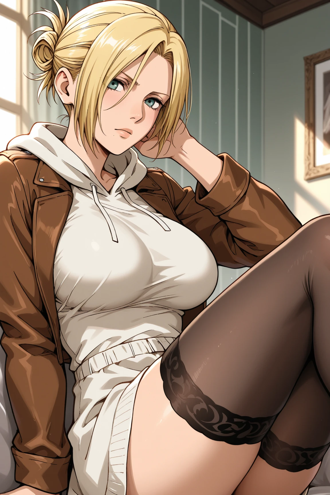 (High quality realistic images, Full HD) Android 18 sexy lingerie , hot woman , glued clothes , big pussy 