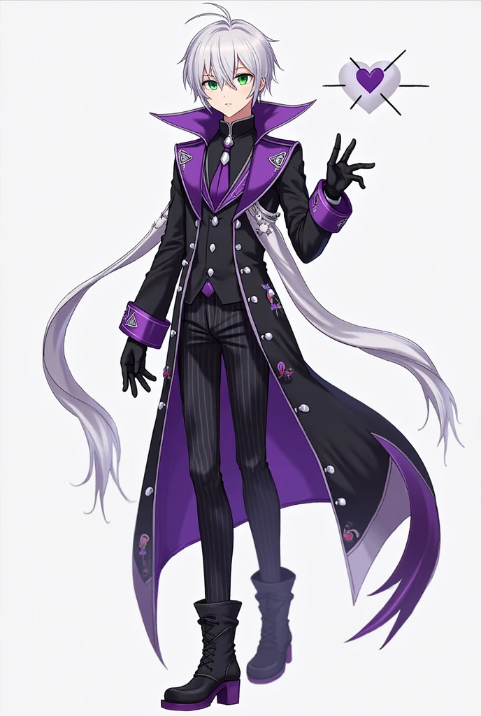 Official Art, masterpiece, Clear focus, Extremely detailed, (Side Light:1.2), clown,Suit,crazy,male,whole body,mystery,magician帽,Suit外套,Vest,leather shoes,wear gloves,magician,weird,