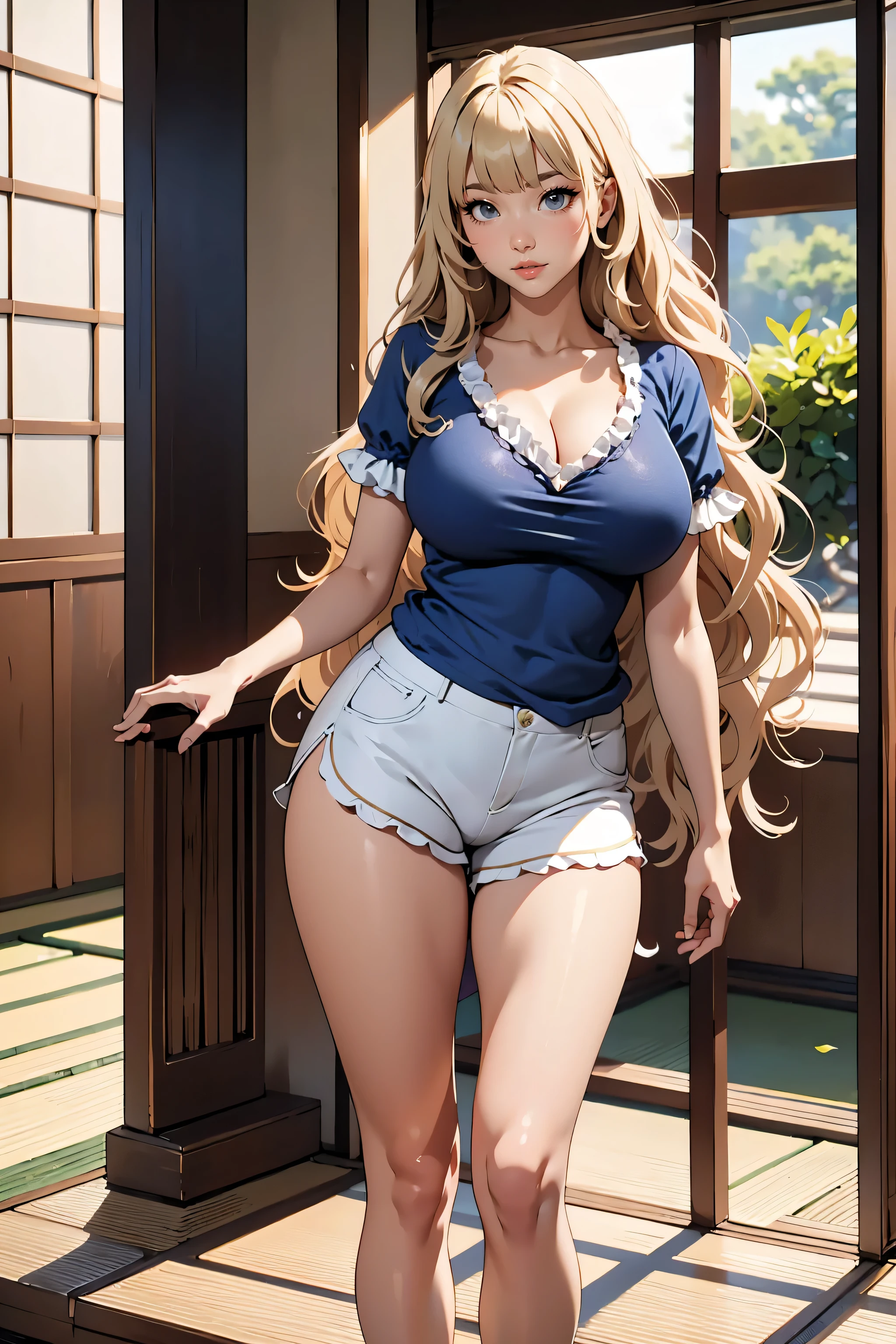 nice labyrinth, 1girl in, Back view, sit a chair, thick ass, thick hips, Thick, Big Breast, breast pressed, Open legs, Yor