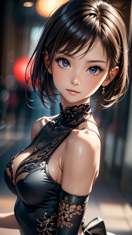 first person perspective,A woman in a suit hits the ground with a gorgeous katana,Debris from the ground flies towards the audience,Dust flying,exaggerated perspectives,Long shots,Thrilling moments,Chiaroscuro,Realiy。super-fine,Face Focused,closeup cleavage,white backgrounid,Look up,Nine-square grid arrangement,cinmatic lighting,CG--ar 16:9--Niji 5-S 400--Expressive style