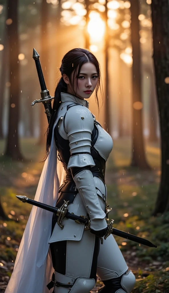 Pretty Face、big eye、(masterpiece)、ultra-detailliert、(top-quality:1.0)、 (NSFW)、(Beautie)、 、medieval times、ue、Fantasy、 Skirt、Sword、The woman is Greek、crying how bright、battle field、broken sword、(broken armor:1.5)、Goblin grabs the waist、(ropes、noose、tie、bind both hands、Hands behind your back)