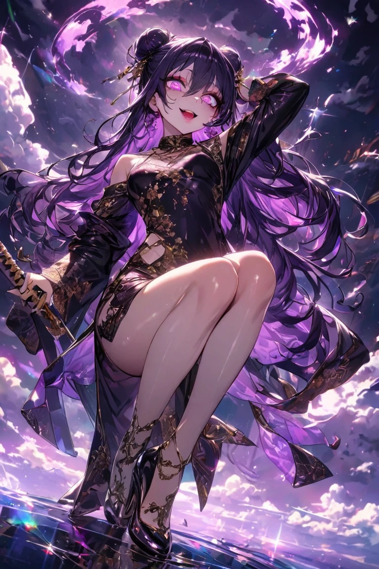 (high quality:1.3), (Low saturation:1.2),(Light colors:1.2), highly detailed face, well-drawn hands, well-drawn legs, well-drawn feet, well-drawn eyes, ultra-detailed, highres, extremely detailed, detailed background, (impressive composition:1.3), (impressive picture:1.3), 1girl, solo, dynamic angle, scared face , wind effect, (fantastic sight:1.15), A beautiful girl with long purple hair and pink eyes, wearing a red dress and holding a glass, drinking in a party full of people and lights,, close up, panty shot, all fours, feminine body, (curvy:0.6), catch light, --auto --s2