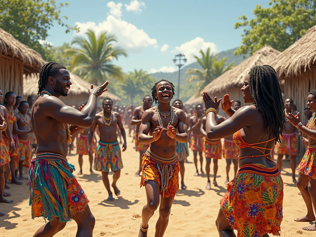 Malia Obama Zulu tribe dance