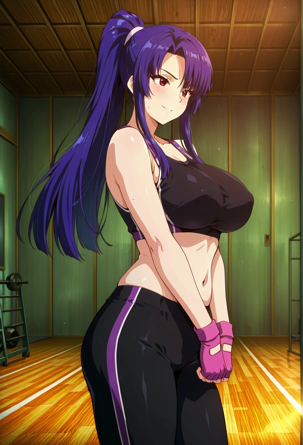 Saeko Busujima y Nico Robin