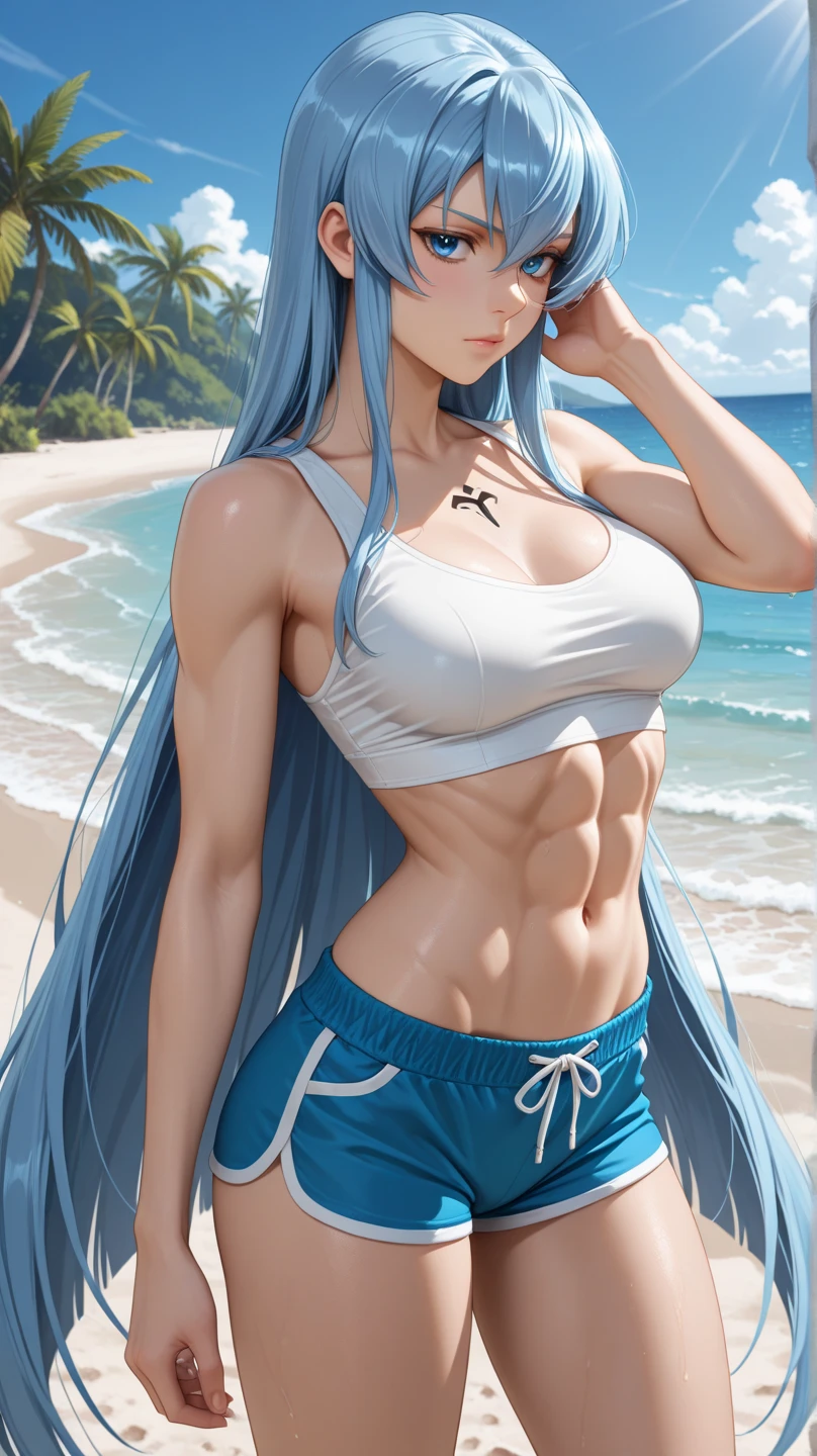 , (muscular female:1.3), (furina), ,torn clothes, swimsuit
masterpiece, best quality,  extremely detailed face, perfect lighting, extremely detailed CG,