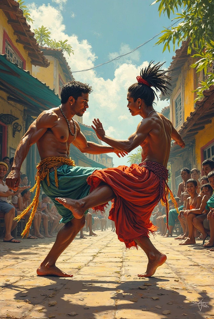 Dancing forró dogfight