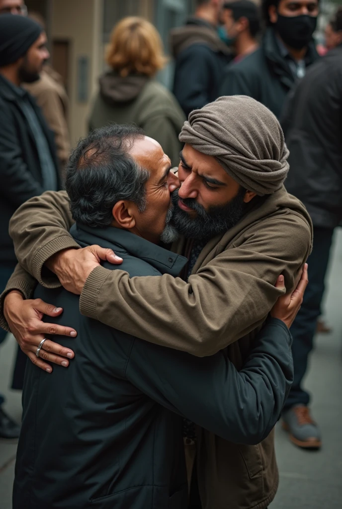 Met 2nd Muslim brother after the war, Muslim