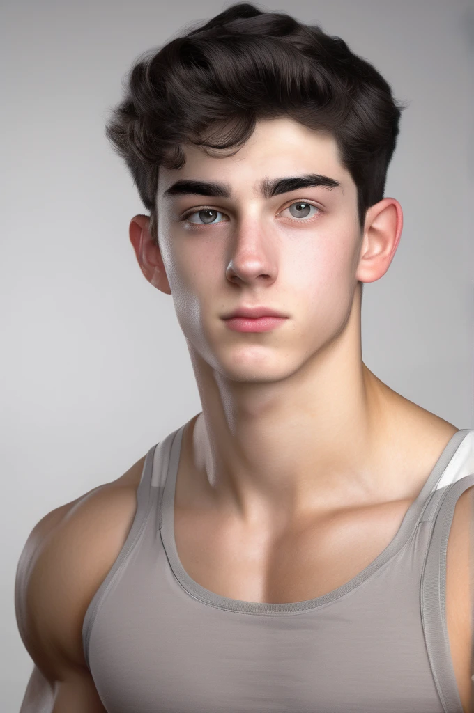 shirtless slender boy