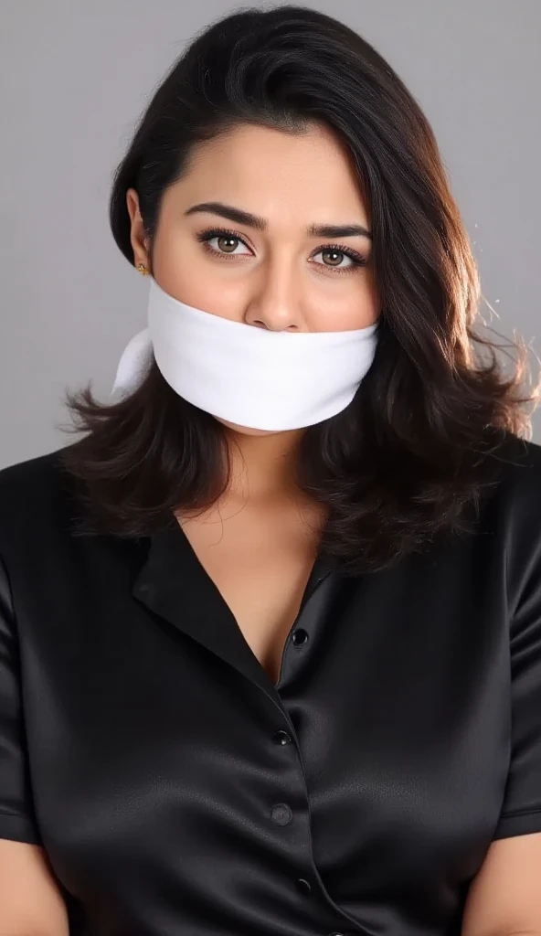(8K, RAW photo, Best Quality, Masterpiece: 1.2),
(ultra high res, photorealistic:1.40), glorious picture, person dry and lowest lux,
Natasha, natural wearing hijab, (wearing light pink color t-shirt),
Babyfat, No makeup,
Natural detailed eyes:1.1,
Natural detailed lips,
in a hotel,
Seductive smile facing the camera,
Highly detailed face and skin texture,
Vivid colors,
Sharp focus, gagged, microfoam gag