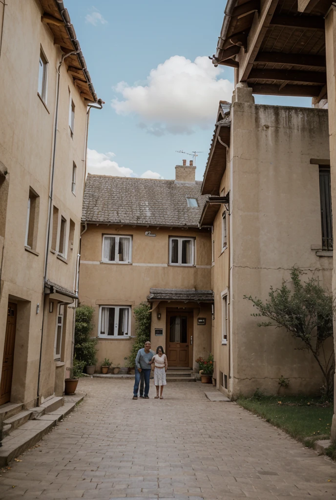 Kreieren eine Zukunftsvision. wie sieht Deutschland 2050 aus? Ein Querschnitt der Gesellschaft muss erkennen zu sein. What do the houses look like??