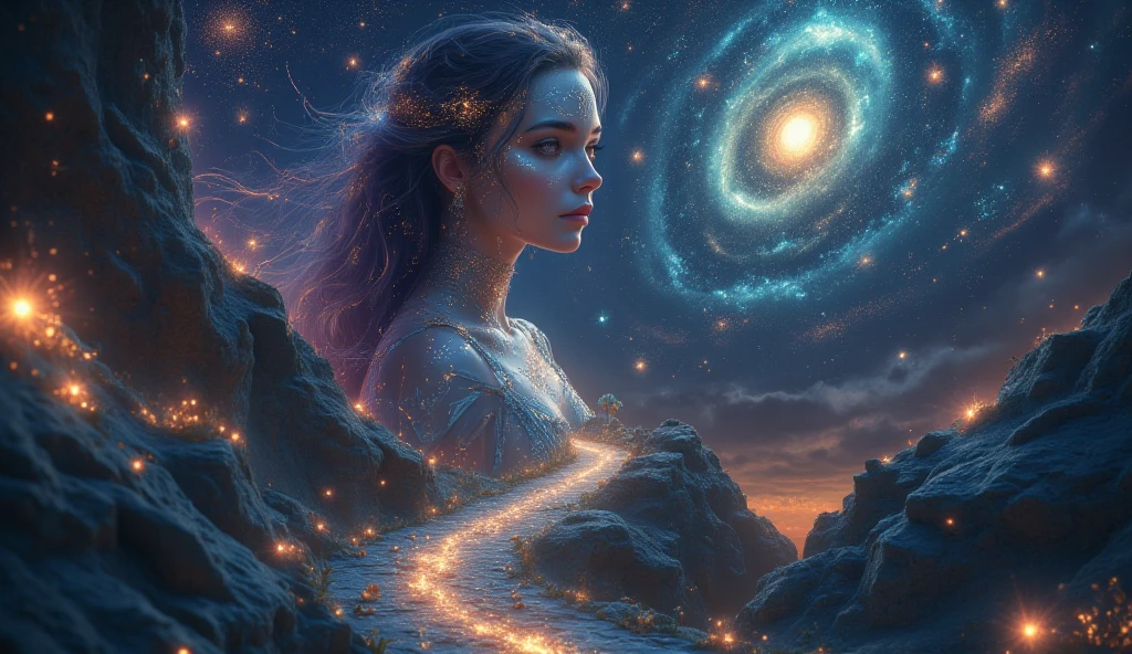 magine a bioluminescent purple glowing ethereal enchanted wonderland, soft lighting art by Phil Koch, Meghan Howland, lightings, magic, perfect composition. an ultra hd detailed painting, digital art, Jean-Baptiste Monge style, bright, beautiful, wlop, artgerm und james jean, ultra hd, realistic, vivid colors, highly detailed, UHD drawing, pen and ink, perfect composition, beautiful detailed intricate insanely detailed octane render trending on artstation, 8k artistic photography, photorealistic concept art, soft natural volumetric cinematic perfect light<lora:xl_more_art-full_v1:0.5>