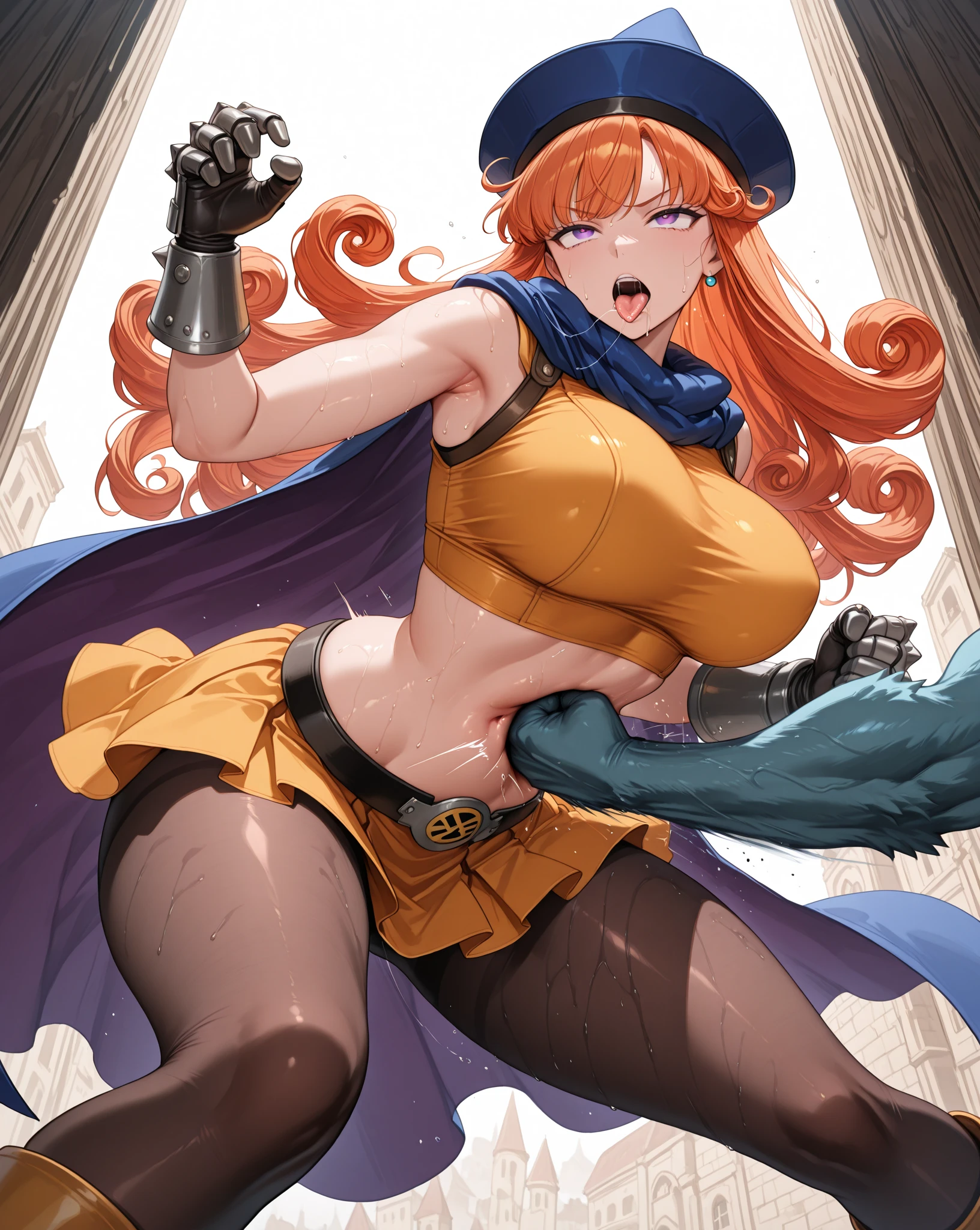 1girl, utsushimi kemii, boku no hero academia \\\\\ masterpiece, best quality, very aesthetic, absurdres, newest \\\\\\ slim body,///// by dodok,by nyantcha,cutesexyrobutts , by khyle,,//////light brown hair , cap, black catsuit . , dark brown eyes, zipper running down the middle, left slightly down to reveal her cleavage, sitting, crossed legs