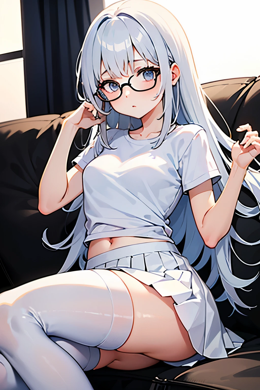 highest quality,wonderful,finely,extremely detailed CG Unity 8K wallpaper, (1 girl, blue eyes), ((largest breast)),(huge breasts:1.2), (black school swimsuit:1.3), (bare shoulders:1.1), (clavicle:1.1), (semen:1.2), (:1.5),(sperm:1.2), (zettai ryouiki:1.2),(constriction:1.2), (Are squatting:1.2),(Nipples),(Nipples visible), ((cum,sperm,semen)),(((cum on face))),((ejaculation semen)),((ejaculation cum)),(((bukkake))),waterfall braid hair,arms up,armpit,locker room,(((cum on body))),(((sukumizu))),Glasses,