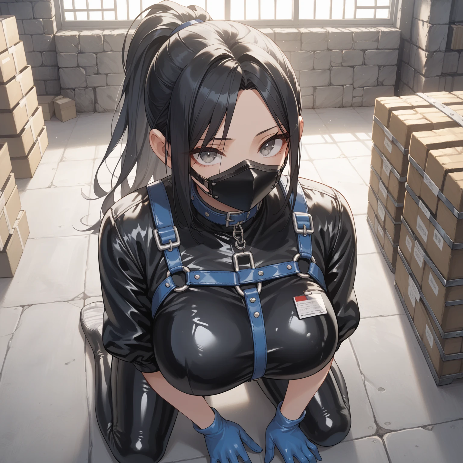 Japanese girl、Close-up of a girl in a black leotard、Black glossy leotard、Black boots、Wearing a belt around the waist、Saiyan Girl, wonderful, Nano Girl, Female body type, Inspired by Hiromu Arakawa, Anime Manga Robot!! Anime Girls, Fubuki, Full Body Suit, by Hiromu Arakawa、wonderful, silk, Beautiful and attractive anime teen, Anime Girls of the future, tears,Drooling,Pee,Sweat,Tongue out,incontinence,Peeing,Mouth open and tongue out,Estrus,Eyes wide open,Estrus,Blushing,Nipples are erect,Face is hot,Lust、Mouth wide open and tongue sticking out、incontinence、My crotch is wet、Crying face、Drooling、Spotted face paint