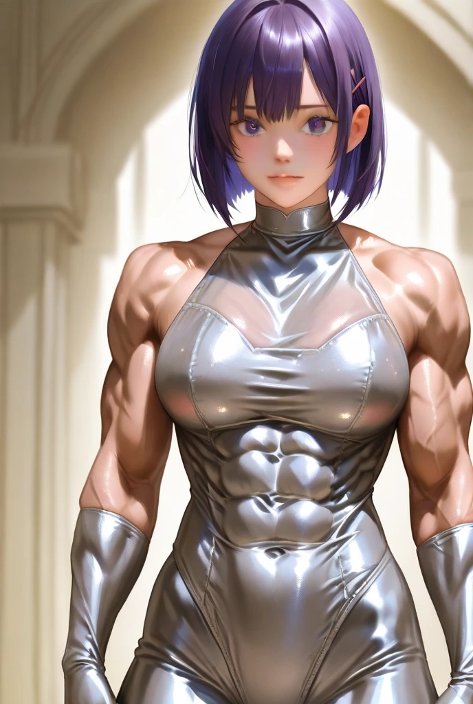 (BEST lighting) , (ultra intricately detailed) , 4K unification, (super-detailed CG: 1.2) , (8K: 1.2),(Original), (Masterpiece) , (Best quality),(Masterpiece:1.4),Anime-ish high quality,(Masterpiece),Masterpiece, Best quality, absurderes,((masterpeace, 4K, 8K, Yes, A high resolution))1girll, female elf,She was in the empty snow,standing on your feet,Exposing the abdomen, Crop topping,Light blue armor,Gold bracers, Spring, Boots, Perfect figure, Short silver asymmetrical hair, Dynamic pose, ((body builder:1.5)),Temple background,(Beautiful bace),(Girl),(Female),(((Upper body:1)))