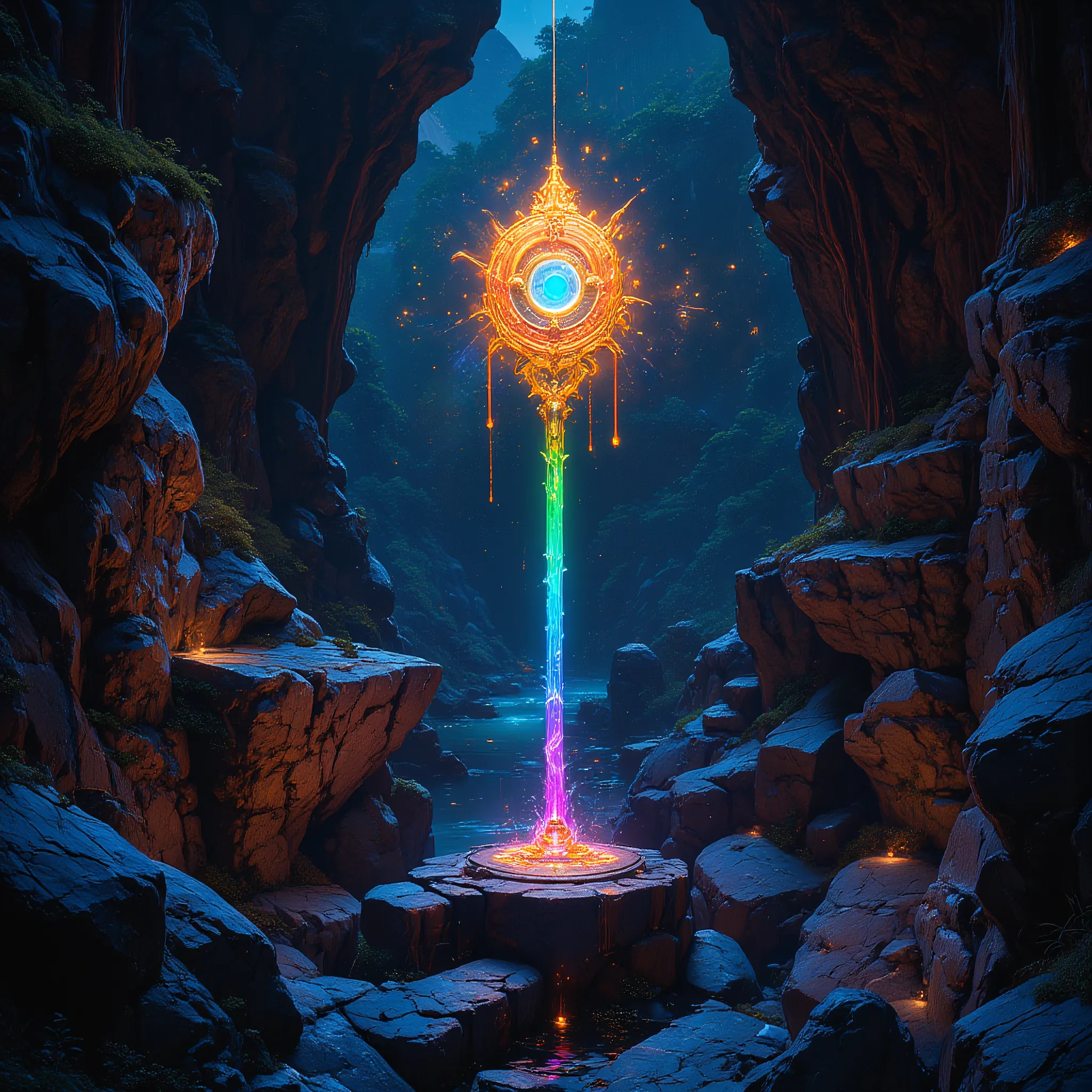 (0519) Magical Staff of Wonder! - Rare Gear