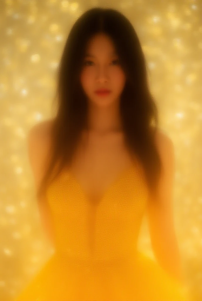 a beautiful woman in a tight flickering gold dress sits on a giant martini frost glass - with her legs crossed and laying outside of glass. glassmorphism, deep green background. Shimmers and lens flares. play of shadows, soft lighting, HD, 32K, studio photography --style raw --v 6.1 --ar 4:5