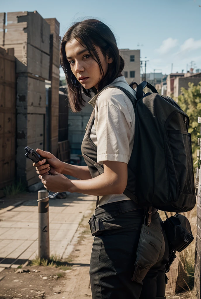 (masterpiece, best quality:1.3)
<lora:epi_noiseoffset2:1> <lora:add_detail:0.7><lora:EllieTLOU:0.8>
EllieTLOU, 1girl, solo, long hair, brown hair, Eerie Atmosphere, Empty Stores, Flashlights, Cargo Shorts, Sneakers.