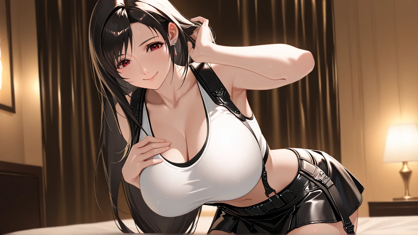 Ulchan-6500-v1.1, (RAW photo:1.2), (realistic:1.4), beautiful detailed girl, very detailed eyes and face, beautiful and detailed eyes, that'ridiculous, incredibly that'ridiculous, huge file size, Super detailed, High resolution, very detailed, highest quality, masterpiece, ((fashion clothes in diverse colors)), shape, very detailed, CG, unified, 8k wallpaper, wonderful, small details, masterpiece ,highest quality, very detailed CG uniform 8k wallpaper, light shines on your face, movie lighting, 1 girl, 16 years old, long gray hair, side split, (big breasts), (No panties)), ((dynamic pose))), ((sexy pose))), (camel toe), (half), (pantyhose)), ((black hip skirt))