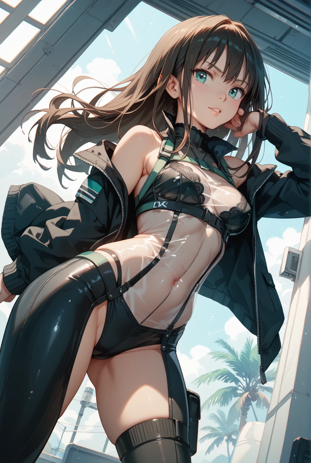nacked girl in Honey Birdette
