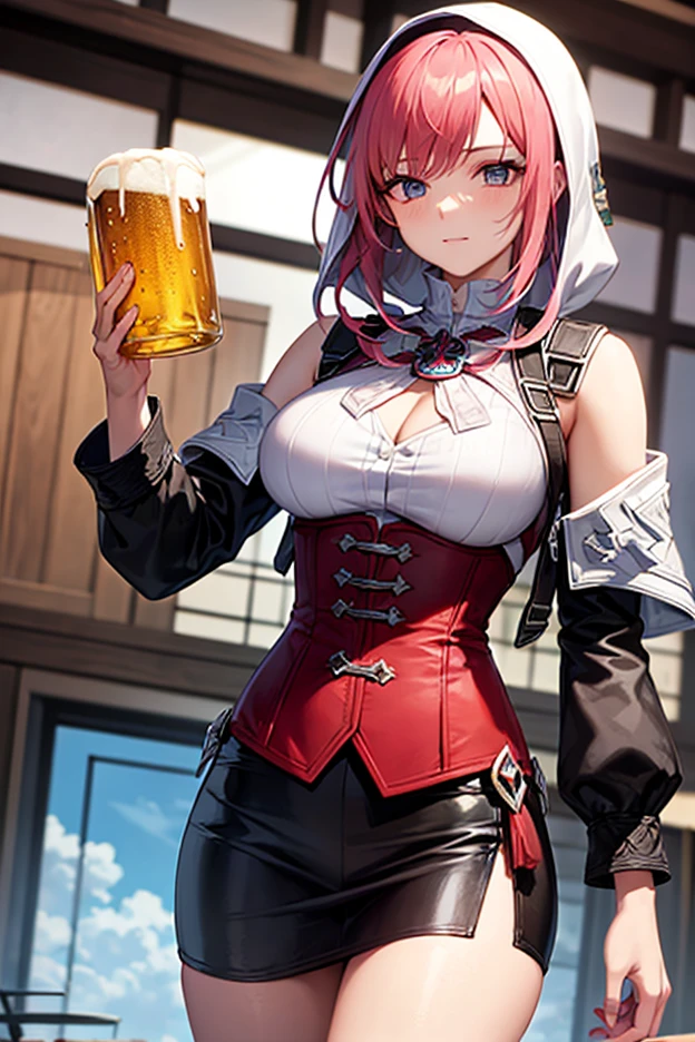 Recall,A group of female adventurers set in a medieval fantasy world.3people々,Dancer、 (At the pub), Mr...々Hairstyle, Harem, night, detailed aspects, Asheria:1.5, Asheria:1.3, short hair, Bobcut, Very short pleated mini skirt with embroidered pattern, Seduce, No sleeve, armor 、肩armor、Showing off her pink plaid panties:1.3、Big Breasts、Big Ass、Wide waist、Roll up your skirt,Knee socks,