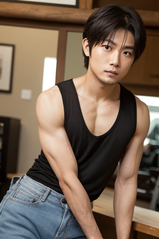 man,Anime,Take off your shirt.,Take off your pants.