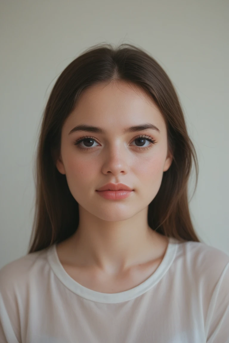 dressed, (photo realistic:1.4), (hyper realistic:1.4), (realistic:1.3),
(smoother lighting:1.05), (Improve the quality of cinematic lighting:0.9), 32k,
1 girl, 30 year old girl, realistic lighting, Backlight, light shines on your face, ray tracing, (bright light:1.2), (Improvement of quality:1.4),
(Highest quality realistic textured skin:1.4), detailed eyes, detailed face,
(Tired, sleepy and happy), (smile), close up of face, T-shirt,
(Enhance the mood of your body line:1.1), (Enhances the beauty of skin texture:1.1)
