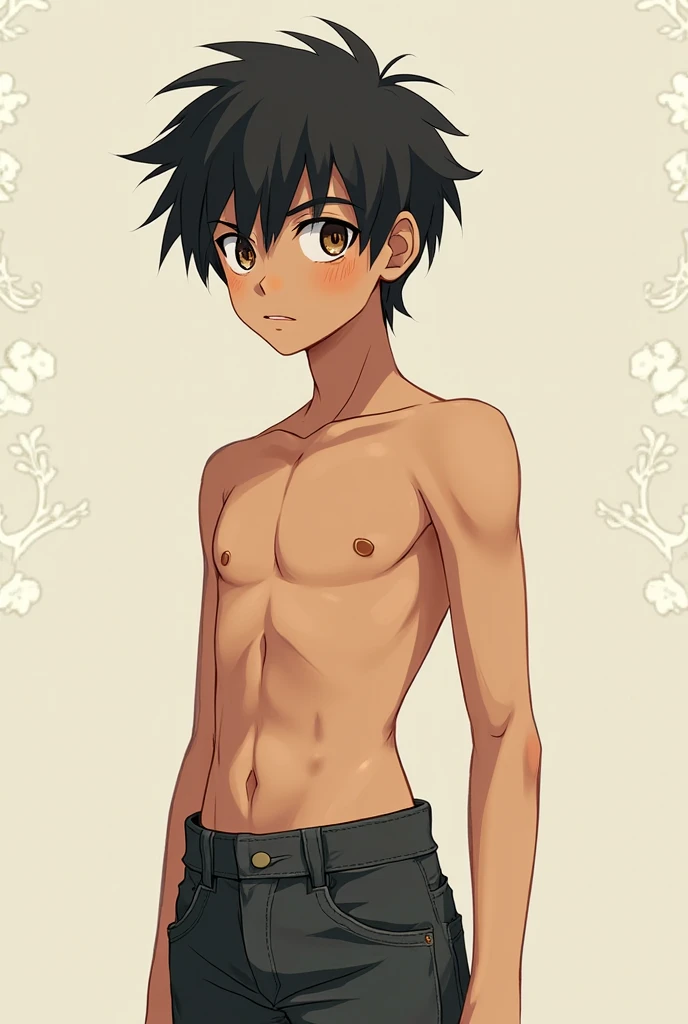 Yuuma Isogai naked from Assassination Classroom