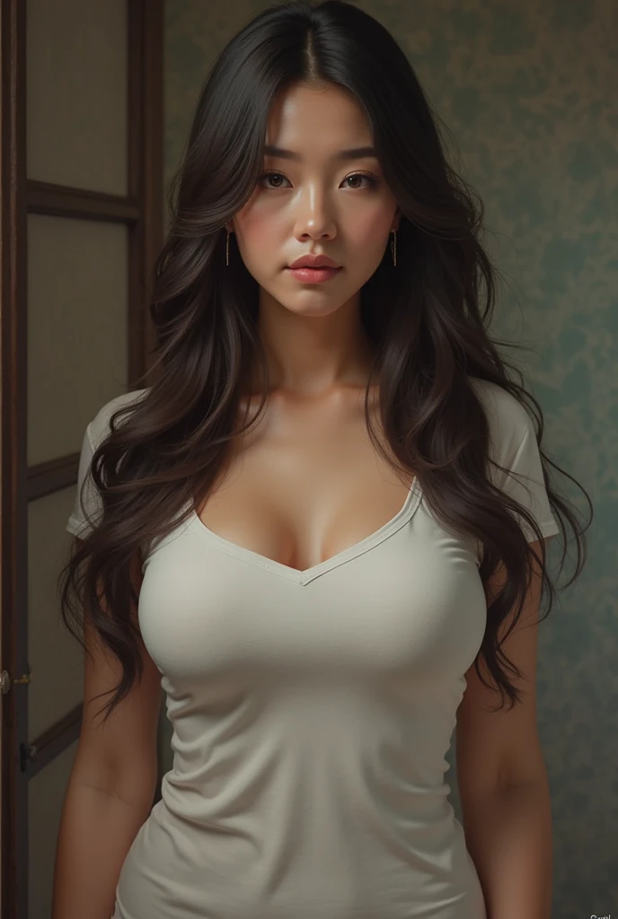 Best Quality, Realistic, Realistic, Extremely Meticulous, Extremely Delicate and Beautiful, RAW Photos, Professional Lighting, Facial Light, Depth of Field, Single Focus, ((Full Body)), A 20-Year-Old Female, {(Night, Beach, Starry Sky: 1.4)}, Brown Hair, Brown Eyes, Smaller Head, ((Big Breasts)),(((Authenticity)),Fashion Girl, Beautiful Eyes, Real Face, Real Skin, Real Skin, Realistic Skin, Detailed Eyes, Detailed Facial Features, Detailed Clothing Features, ( Fashion clothes:1.3 ), (fashion hairstyles: 1.3) dynamic pose, looking at the audience, detailed face and chest, (pureerosface_v1:0.33), (ulzzang-6500:0.33),
