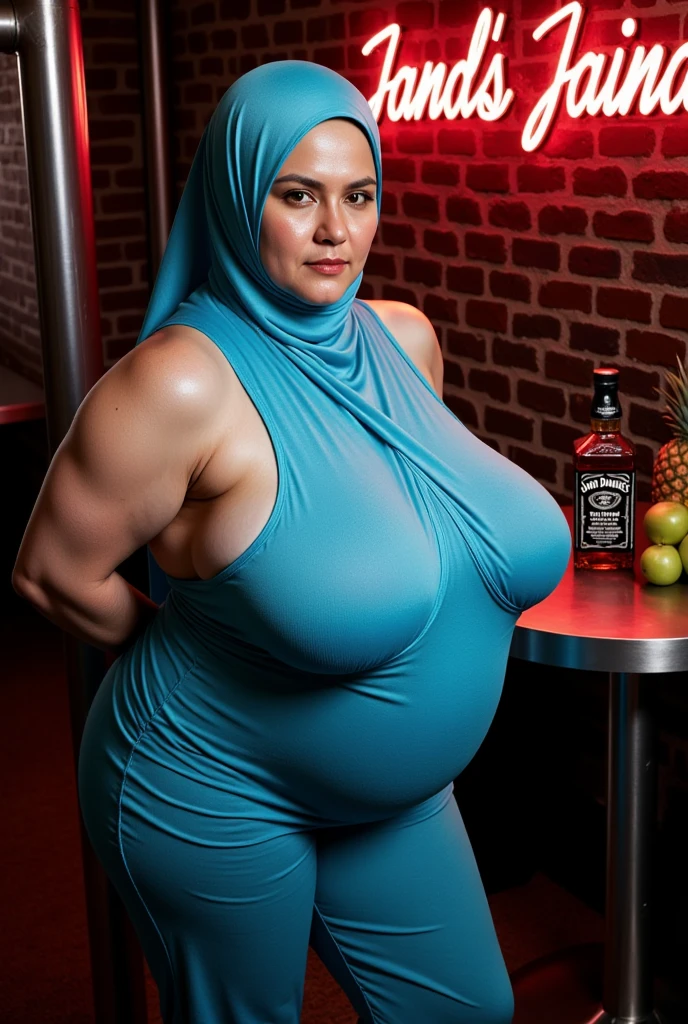 Full body photo of SEX 50YO MATURE MILF AISHWARYA RAI as HORNY SEX MILF, (ponytail tied hair), ((red and blue US flag bikini)), ((boots)), (((surrounded and posing in ((CROWDED NUDE OLD MANS' CLUB)) on 4th of July))), day scene, fit curvaceous mature hourglass figure, look straight at camera, ((sperm drenched entire body)), sexy 50 yo mature MILF, soft volumetric lights, intricate details, (ArtStation:1.2)