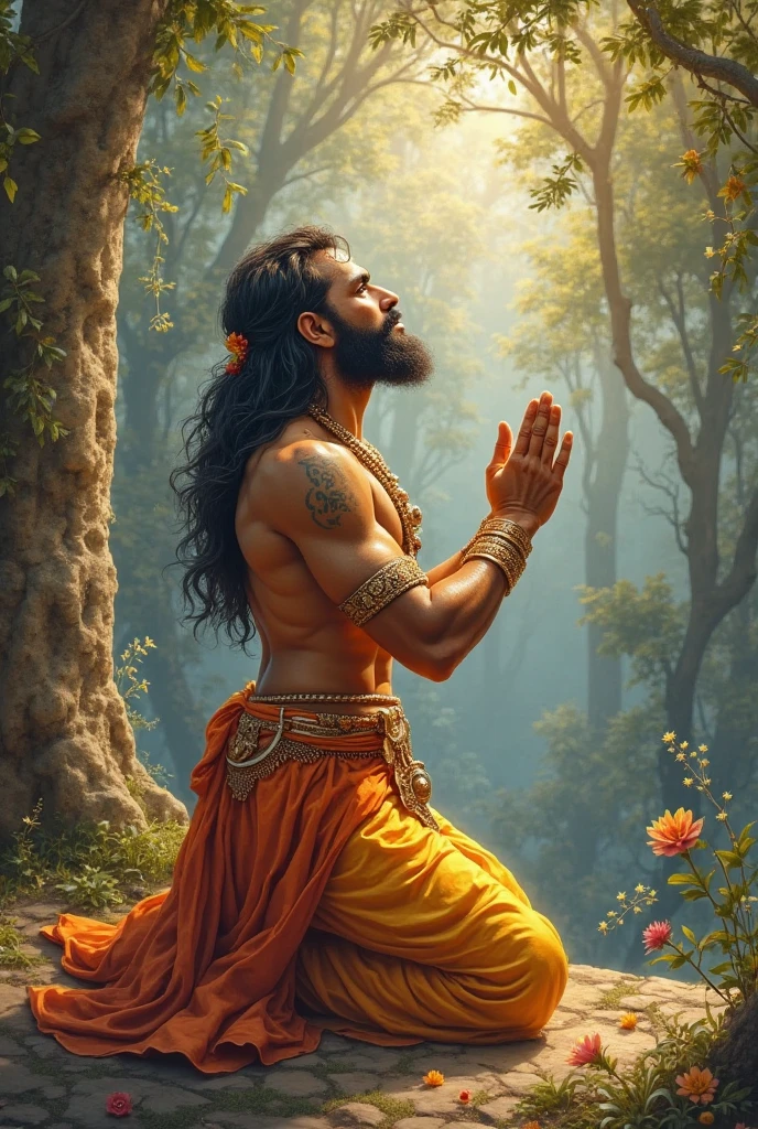 Barak Obama as Shri Hanuman Indian God