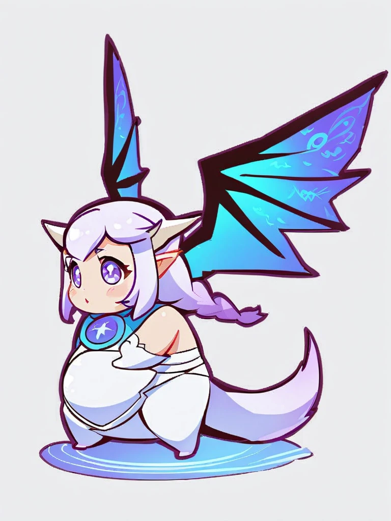 high res, cute, blushing, angel wings, blush, adorable, female, ????????????, ??? on ???????