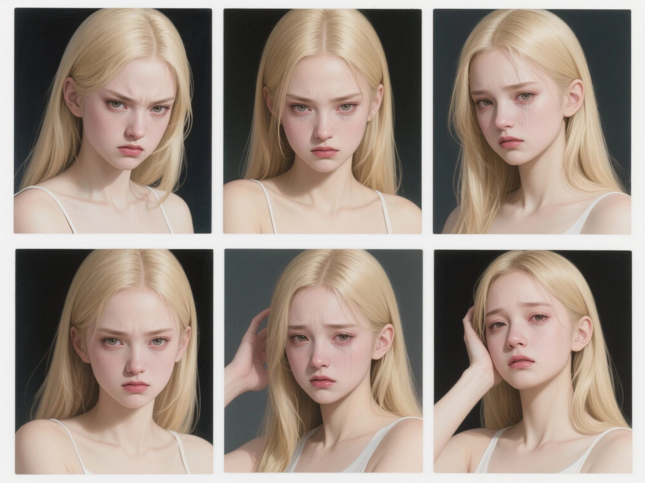 (multiple expression:1.5), (multiple poses ),
