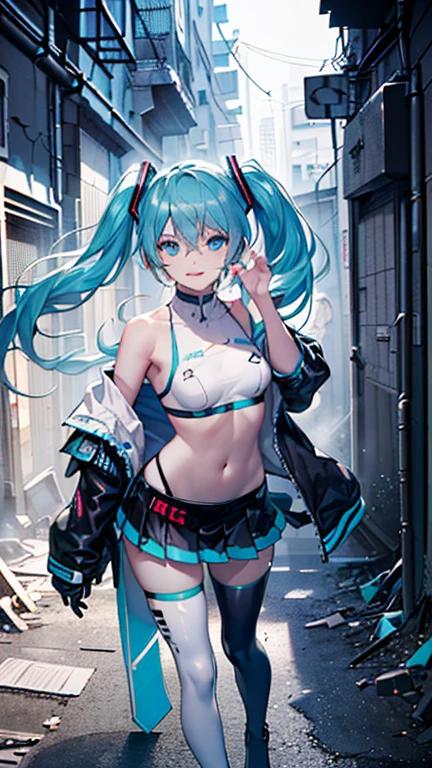 1 girl、belly button、Put your arms behind your back、No underwear