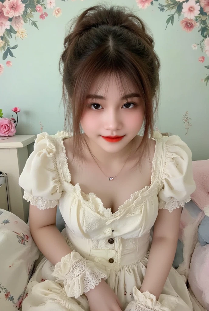 ((Best quality, realisticlying, 8k ultra high definition, Masterpiece: 1.3)), Focus: 1.5, Slim and slim figure,,being thin: 1.4, (long beautiful hair,hair straight,Brown Black,Delicate hair)), (Wet clothes: 1.1) , (rain, sea beach: 1.3), 1 beautiful maiden(18yr old), solo,Black slip sweater, no good, Raised breasts cleavage, petite: 1.5, Big breasts Thin waist,Small buttocks,The flat lower abdomen is exposed,Stylish long jeans,(Low Waist),(Open navel), (Branded fashion flared pants:1.2), (Stylish washed blue trousers:1.2),Premium texture: 1.3, High-quality granularity, (Nice little crystal sandals: 1.2), Legs are well-proportioned,Highly detailed face and skin texture,petty face,Super nice looking, Beautiful eyes, double eyelid , delicated, beautifuldetails, Fair face and skin, Smile, Toothy,lipsticks,There are dimples,(female focus, waistup & hips focus, close focus, hdr shot), Legs together, varied pose,taken from behind (full bodyesbian: 1.8))
