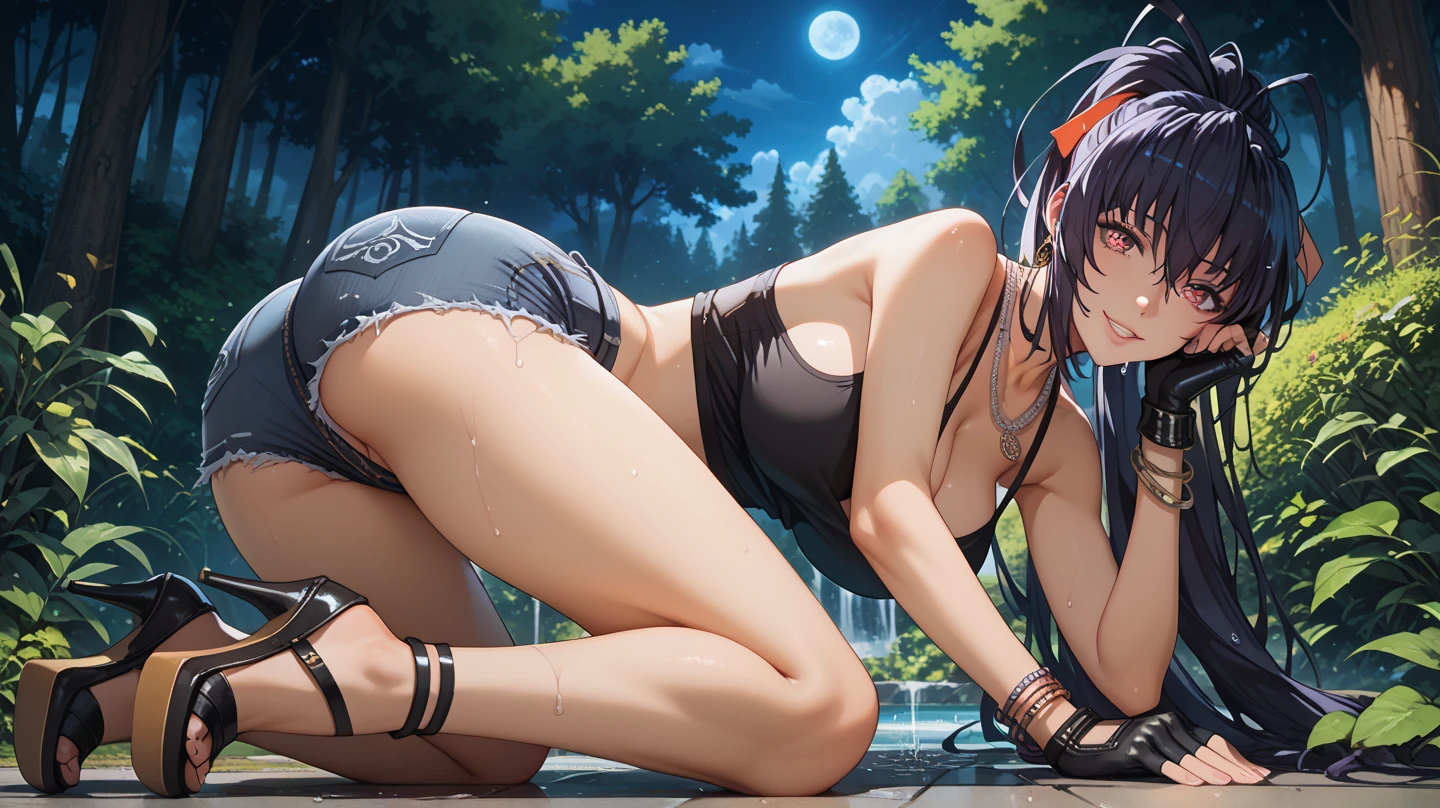 Hinata Hyuga, Sexy, Submissive, Tied, High details, 4K