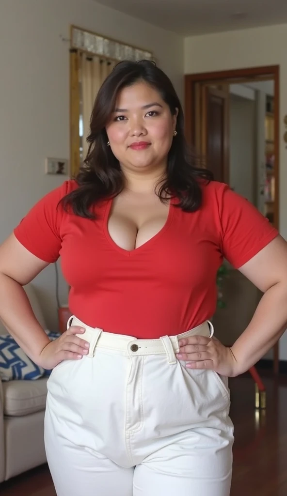Fat obese sssbbw gluttony around belly minnie mouse