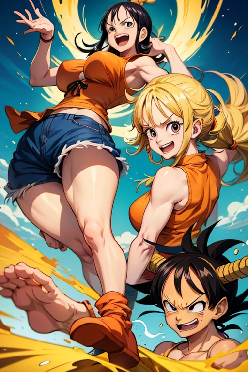 Generate a new one piece character with the solar solar fruit