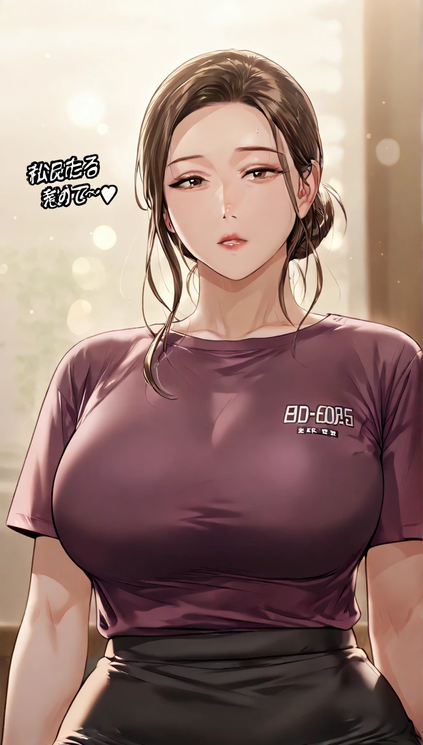 8K, raw, lovey-dovey, blush, milf ,mature, masterpiece