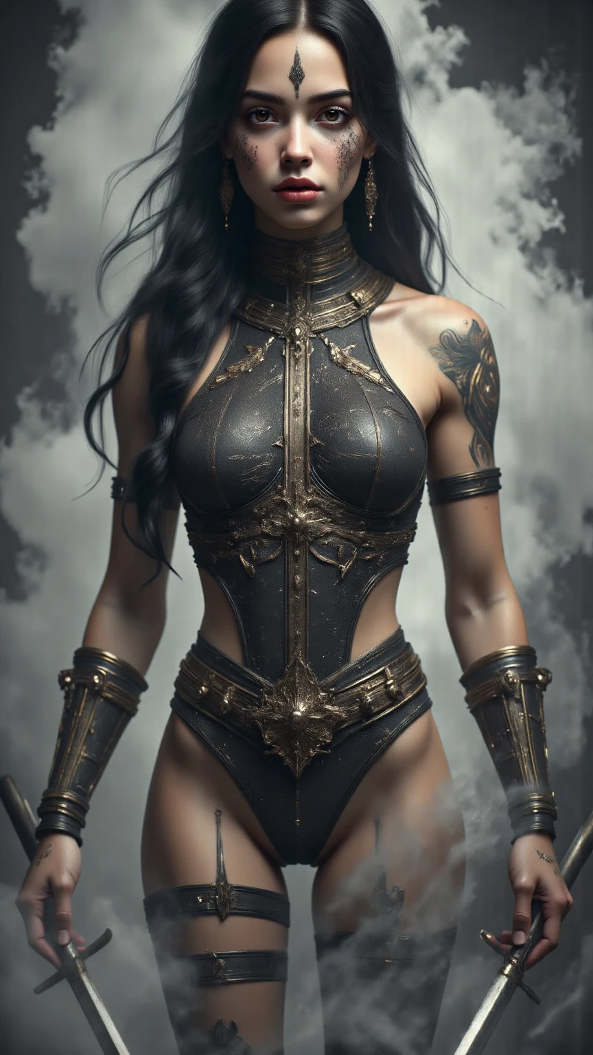 3D style, (the huge moon:1.5), (extremely detailed CG unity 16k wallpaper:1.1), (Denoising strength: 1.45), (tmasterpiece:1.37), game style, Tatti 23 is a dark elf woman out of the water, rain, Dark light, Nice legs, nice perfect face with soft skinice perfect face, Concept art portrait by Greg rutkowski, Full-body art, Full body photo, Art germ, Ultra-detailed and intricate Gothic art trends in Artstation ternary colors, Fantastical, intricately details, Splash screen, Complementary colors, fantasy concept art, Dragon theme, Epic flames, 8K resolution, gothic deviantart masterpiece, Oil painting, Heavy strokes